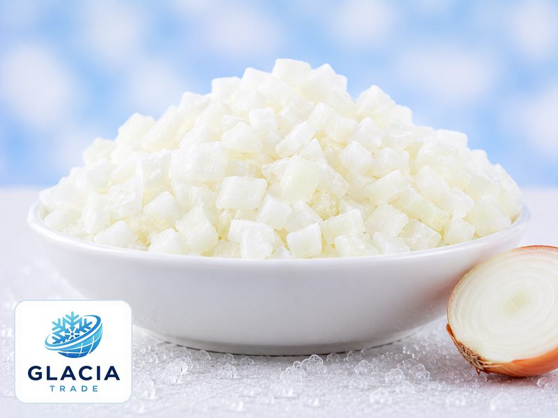 IQF frozen diced onion