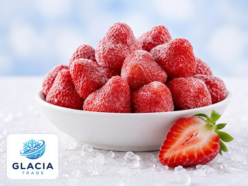 IQF frozen strawberries